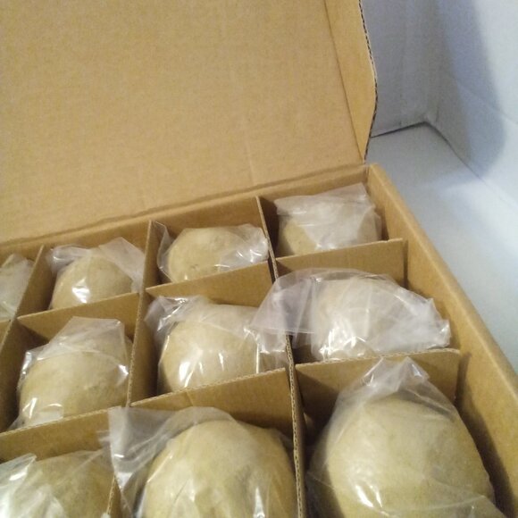 Skyflame Round Ceramic Ball Firepit Fireplace Lot of 15 Beige 3" - Picture 4 of 8